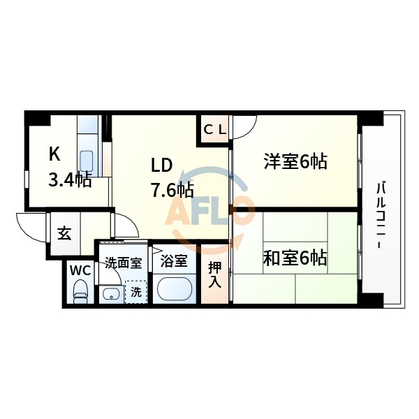 グロリアス北大阪の間取り|グロリアス北大阪　間取り