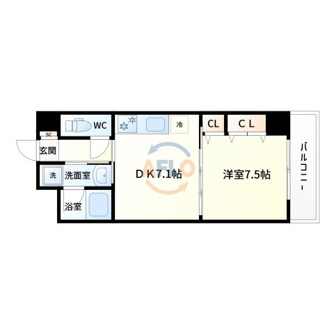 アーバネス淀川の間取り|アーバネス淀川　間取り
