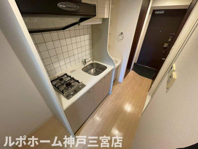 プレミアムコート神戸三宮のキッチン