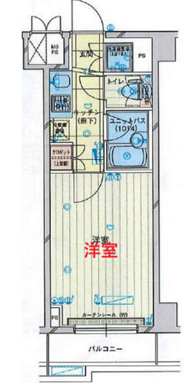 【間取り】 | ルーブル大森八番館