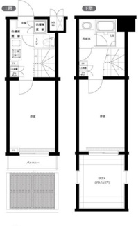 【間取り】 | ルーブル早稲田六番館 | 間取りです。