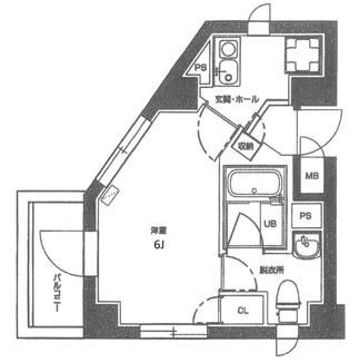 【間取り】 | エテルノ高田馬場 | 間取りです。