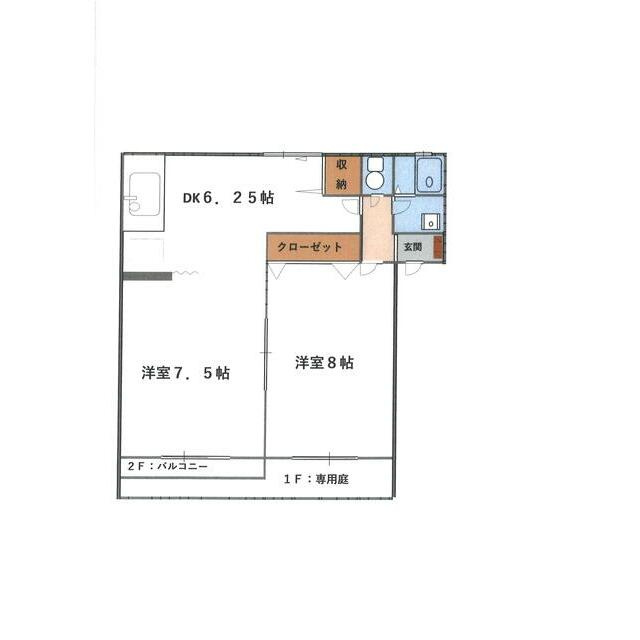 アーバンコートⅠの間取り
