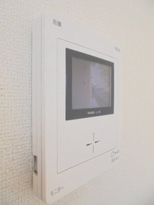 【セキュリティ】 | ラフィーネワン | モニター付きインターホンです