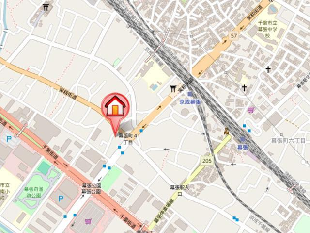 メゾン・マルミヤの地図