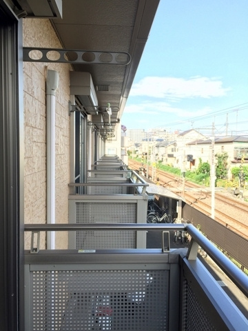 グレースレジデンスのバルコニー|広々としたバルコニーです