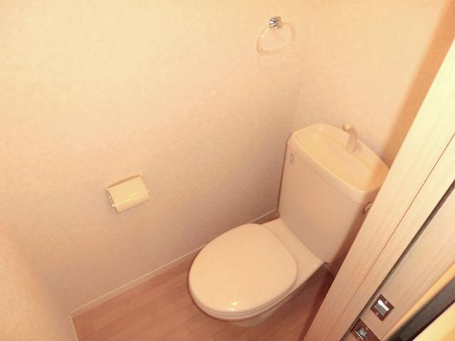 グレースレジデンスのトイレ|落ち着いた色調のトイレです