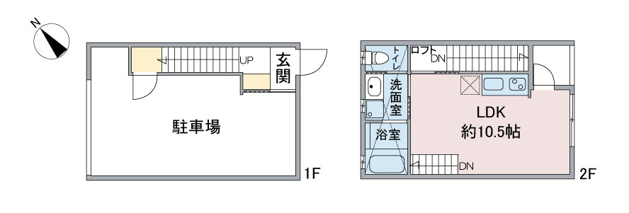 FOREST　VILLAの間取り|間取り図