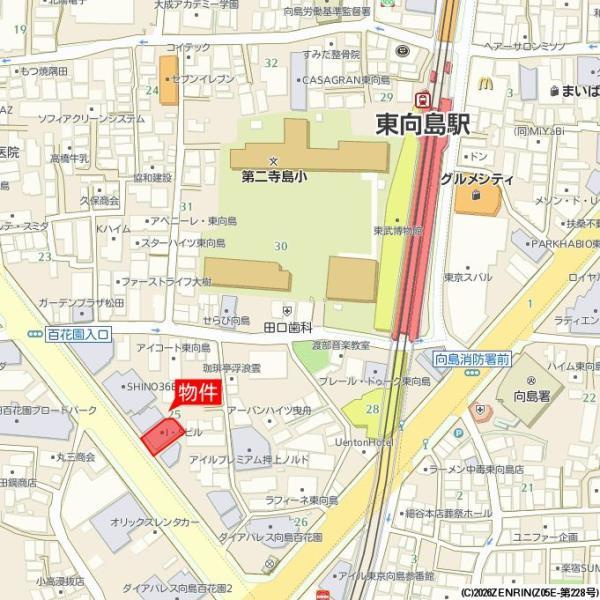 Ｉ・Ｓビルの地図