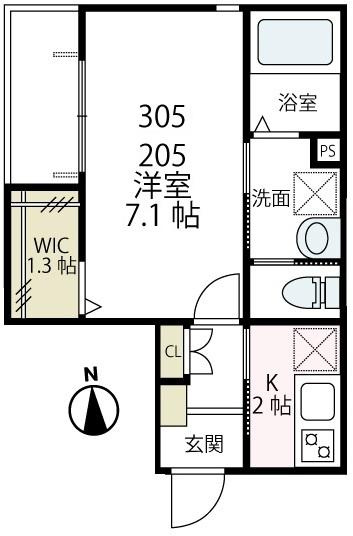 プレジオ高津の間取り