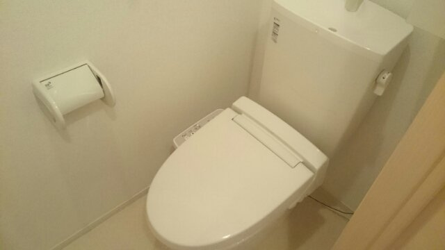 シャノアール西大井Ⅱのトイレ|落ち着いた色調のトイレです