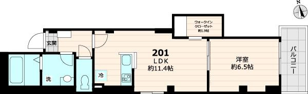 ハイニーサ本郷の間取り