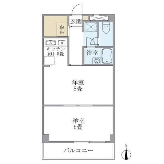 【間取り】 | サンモール鈴木