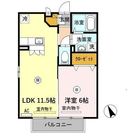 【間取り】 | ルミエールⅢ