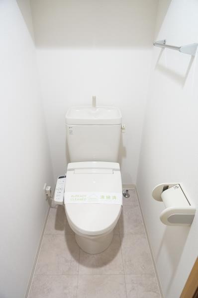 バンクサイドコート常盤のトイレ|ゆったりとした空間のトイレです