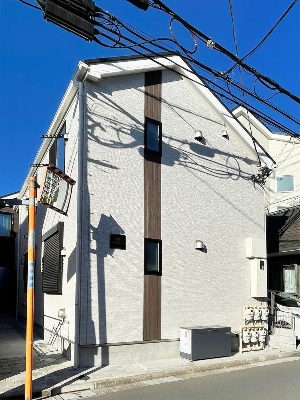 D APARTMENTの外観|外観は落ち着いています