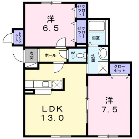 ブリーゼ９２０の間取り