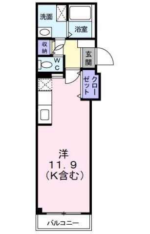 フローラの間取り