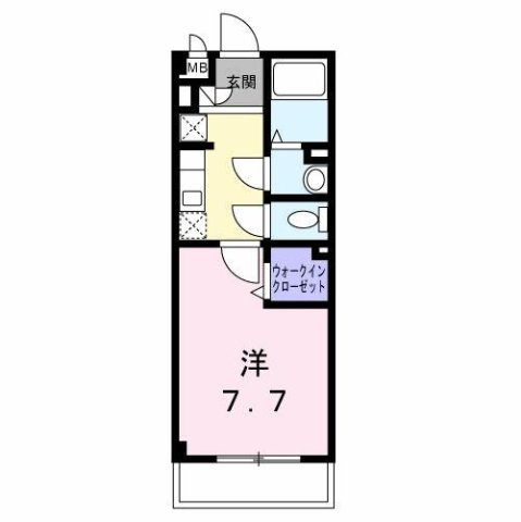 アミューズ千代の間取り