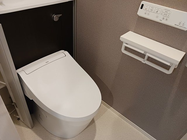 サニー・ブライト　大門のトイレ|清潔感のあるトイレです