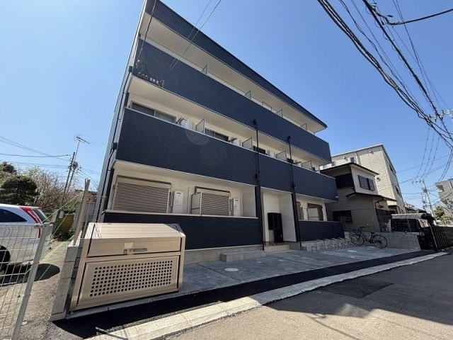 松戸市小金のアパートの外観