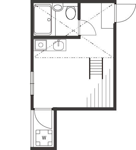 アネックス元住吉の間取り