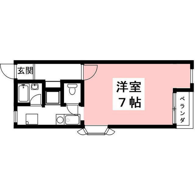 コートエバーグリーンの間取り