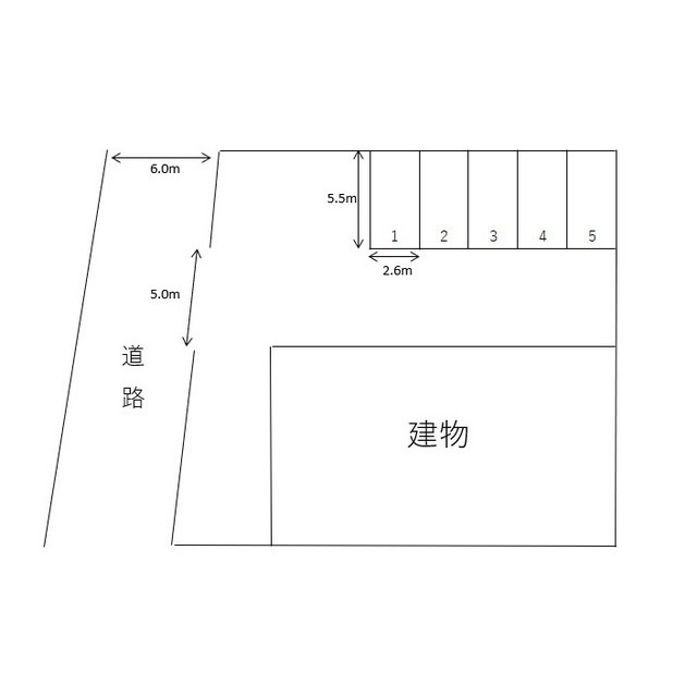 市橋シャッター付きガレージの間取り