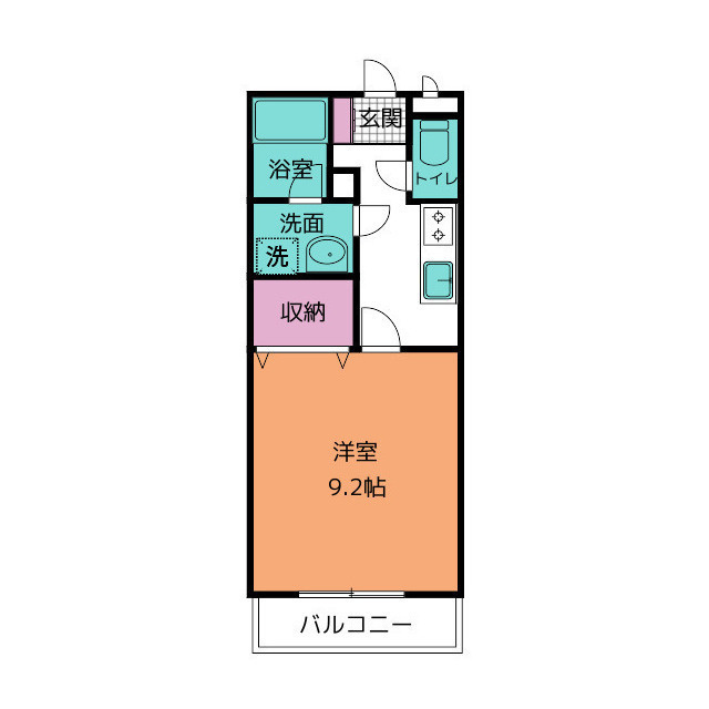 ａｒｉａ花みずきの間取り