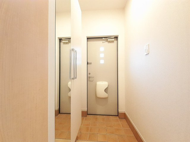 ポライトⅡの玄関|シンプルで使いやすい玄関です