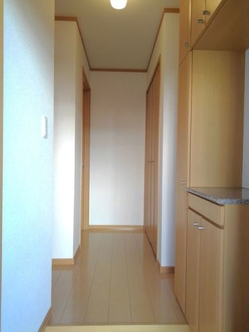グレイスフルＡの玄関|毎日通る玄関はこちらです