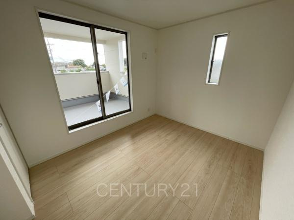 クレイドルガーデン前橋市粕川町女渕第３　１号棟の洋室|２面採光の明るい洋室です