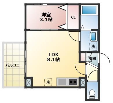 ココングランジュール西宮小松東の間取り