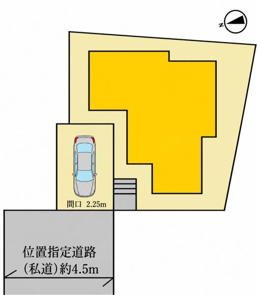 横浜市南区永田東１丁目の新築一戸建の区画図|限定1区画の販売です！
お気軽にお問合せ下さい！