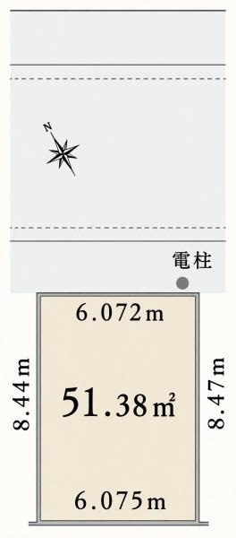 横浜市神奈川区斎藤分町の新築一戸建の区画図|限定1区画の販売です！
お気軽にお問合せ下さい！