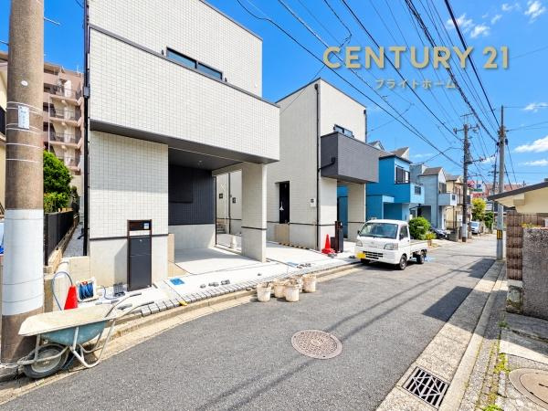 横浜市緑区寺山町の新築一戸建の外観|いつでもご案内可能です！
お車でご自宅まで送迎承ります。