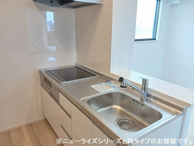 リヴェルラⅠのキッチン|きれいなキッチンです