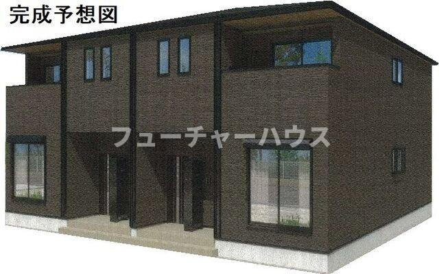 リヴェルラⅡの外観|おしゃれな外観です