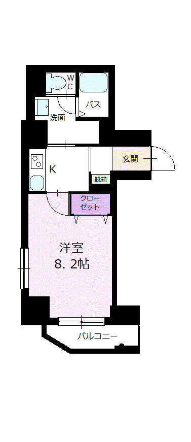 きくやｃｏｕｒｔ浅草の間取り