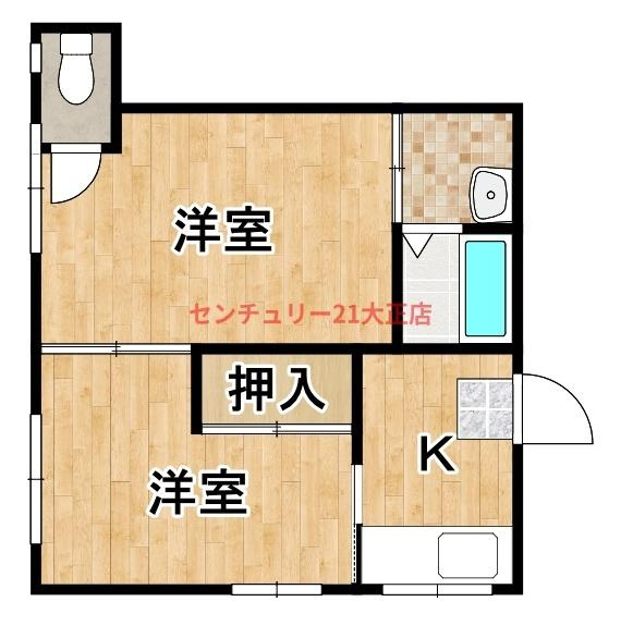 寄川ビルの間取り