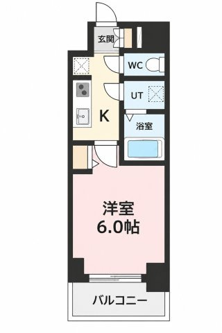 メイクス今池PRIMEの間取り