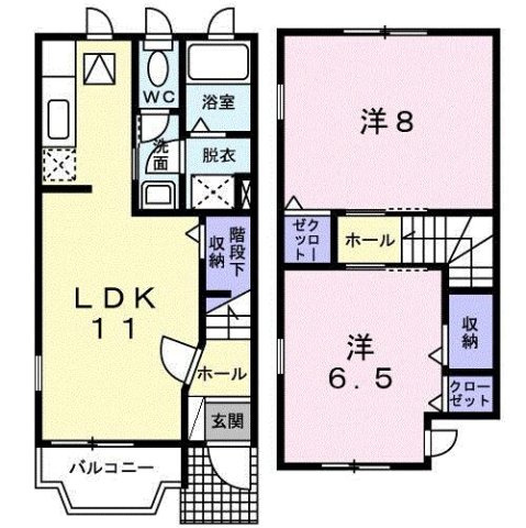 【間取り】 | アビターレ　Ⅱ