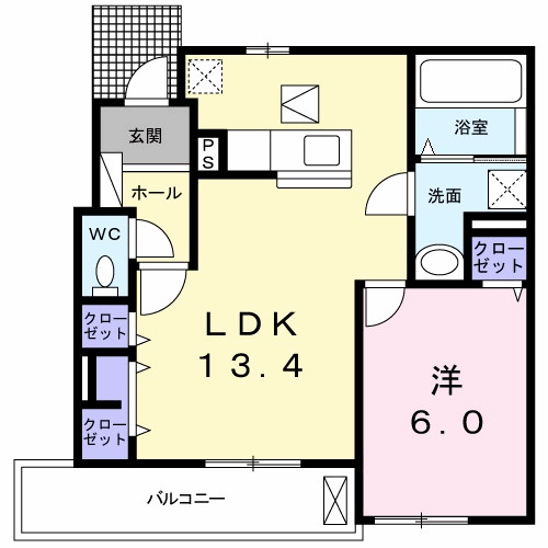 【間取り】 | ヴィラ　アルドーレ