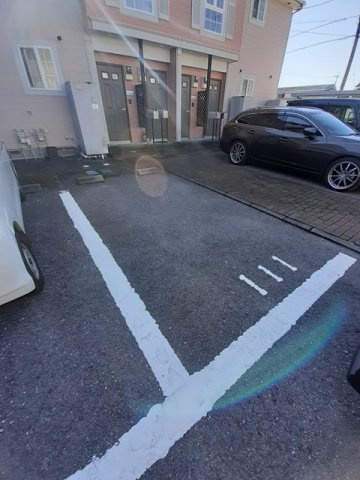 【駐車場】 | コーポさつきⅡ | 駐車場完備です