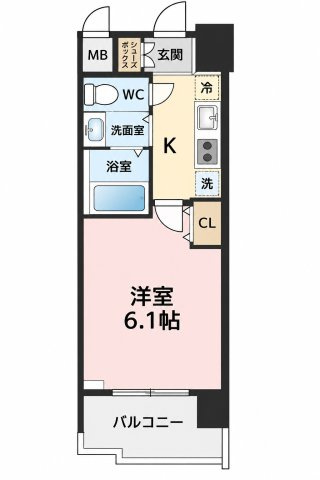 Live Casa堀田の間取り