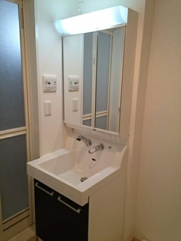 プチラパンの洗面所|スペースが確保できる洗面所です