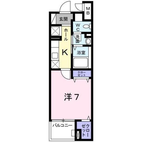 ビリーブの間取り