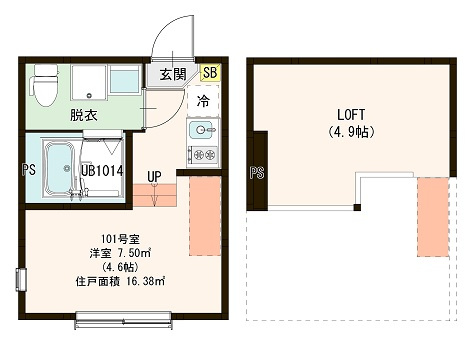 アーディヤ未来の間取り