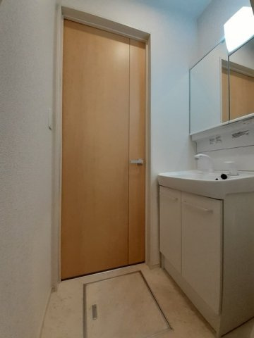 Ｗ．グリシーナの洗面所|洗面所です