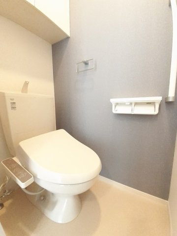 プラシード・ヴィータのトイレ|清潔感のあるトイレです